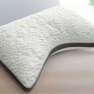 Sleep Number ergonomically curved pillow